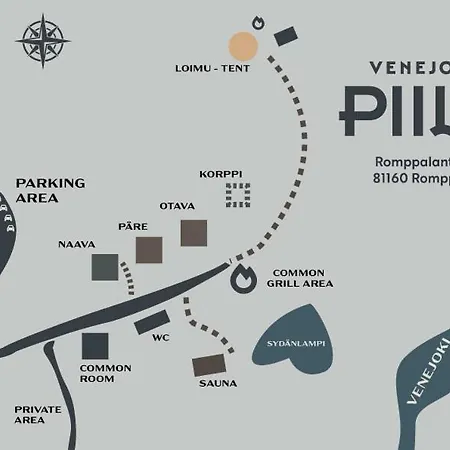 Venejoen Piilo - Loimu Luxussátor Kontiolahti