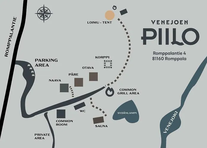 Venejoen Piilo - Loimu אוהל מפואר Kontiolahti